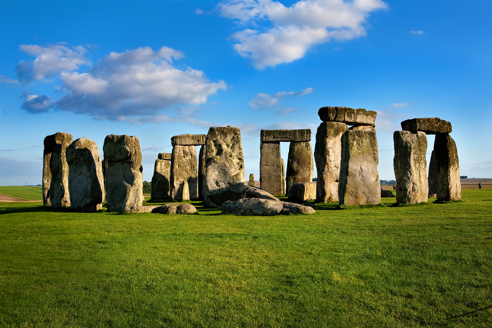 Stonehenge - one of the wonders of the world and best known prehistoric monument in Europe. 
